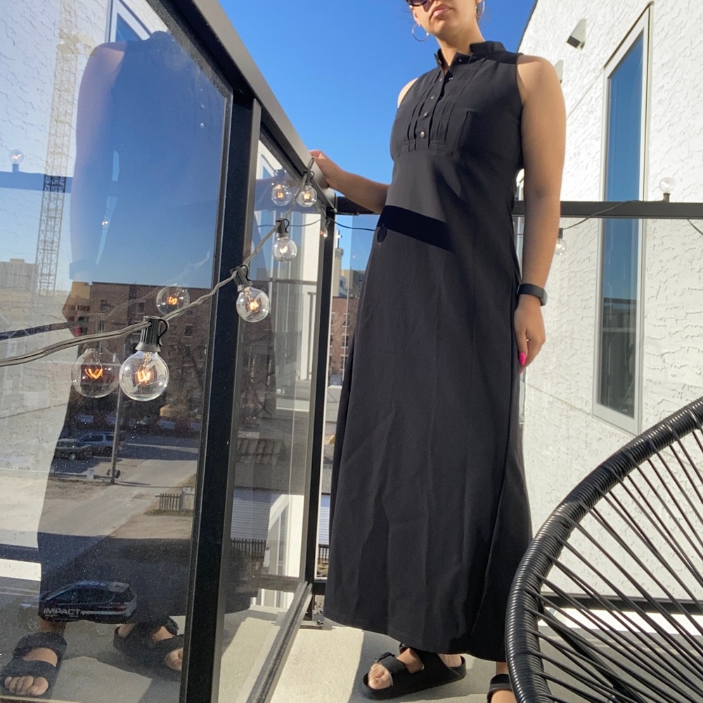 Sarah Pacini Black Dress